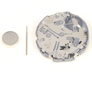 <span class=keywords><strong>Movimento</strong></span> di Precisione al Quarzo VK63 Corona a Ore 3 Nero Bianco 24 Ore Piccoli Secondi 6 Lancette Orologio <span class=keywords><strong>Movimento</strong></span> VH31 - Product Image 3