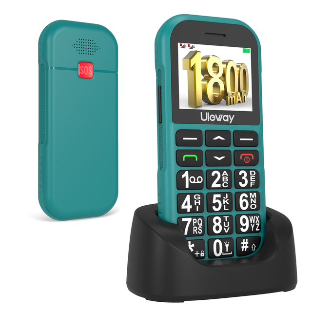China Low Price New Design Senior Elderly Feature Mobile Unlocked Big Battery 4G Cell Phone with SOS BT