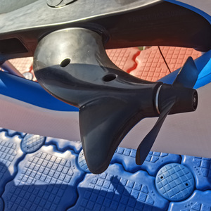 <b>Inflatable</b> <b>Floating</b> Water Boat 4m+ Single Person PVC Recreational Lakes Rivers Use - Product Image 2
