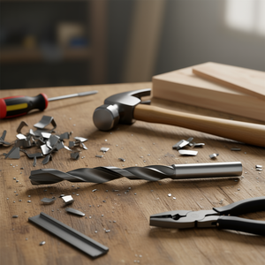 Broca Helicoidal Cilíndrica Fervi para Perforación de Metal, Madera y Plástico - Product Image 3