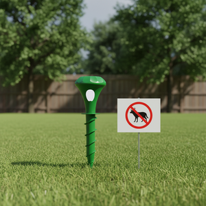 דוחה בעלי חיים סולארי רוטט, מלכודת ציפורים, דוחה חיות בר סולארי, דוחה חפרפרות סולארי - Product Image 1