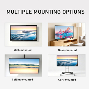 Téléviseur intelligent 4K ultra-fin avec cadre, UHD LED, avec fonction de mise en miroir intelligent, commande vocale, WiFi, Bluetooth, pour la maison et le bureau, directement de l'usine - Product Image 5