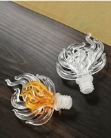 Ensemble de carafes à vin en verre borosilicate moderne, transparent, durable, créatif et élégant, en forme de dragon, 1000-1200 ml