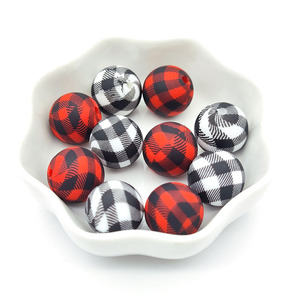 Auf Lager 180 gedruckte Designs Lebensmittel qualität Leopard Blumen druck 12mm <span class=keywords><strong>15mm</strong></span> Silikon Beiß perlen Weiche Baby Kaubare Lose Perlen - Product Image 1