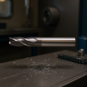 Ttake Standard Solid Carbide End Mill Ta1407 30 Degree Helix 4 <b>Flutes</b> Nano TiAlN Coated Short For Contour Finishing - Product Image 3