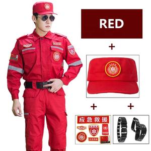 Nuevo Traje de Rescate de Emergencia, Traje de Entrenamiento de <span class=keywords><strong>Seguridad</strong></span> de Primavera, Traje de Bombero, Atuendo de <span class=keywords><strong>Seguridad</strong></span>, Traje Personalizado - Product Image 1