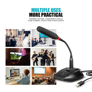Goose USB máy tính để bàn ngưng Microphone 50cm phạm vi rõ ràng đài phát thanh giao diện giám sát cho các bài giảng chơi game lưu trữ có dây - Product Image 3