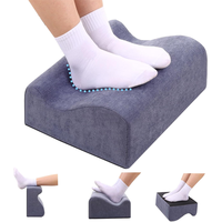 Repose-pieds sous le bureau, pédale lavable pour chaise de bureau, chaise de jeu, repose-pieds en mousse à mémoire de forme, pliable, multifonctionnel