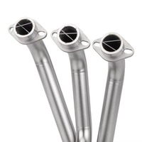 Untuk YAMAHA MT09 MT-09 2014-2020 Pipa Penghubung Tabung Depan Menghubungkan Sistem Knalpot Motor Asli