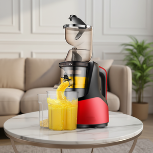 Presse-agrumes électrique portable en acier inoxydable 2022 pour usage domestique et hôtelier, machine à smoothies - Product Image 1