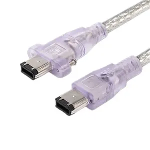 AVT firewire 6pin female to 6pin female cable industrial camera ieee 1394 usb cable