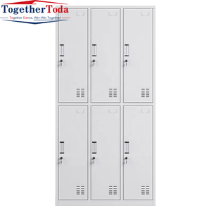 Phong cách hiện đại trong nhà kiểu dáng đẹp lưu trữ sử dụng-di chuyển 9 cửa dọc nộp hồ sơ thép tủ khóa cho văn phòng nhà khách sạn và bệnh viện sử dụng - Product Image 2