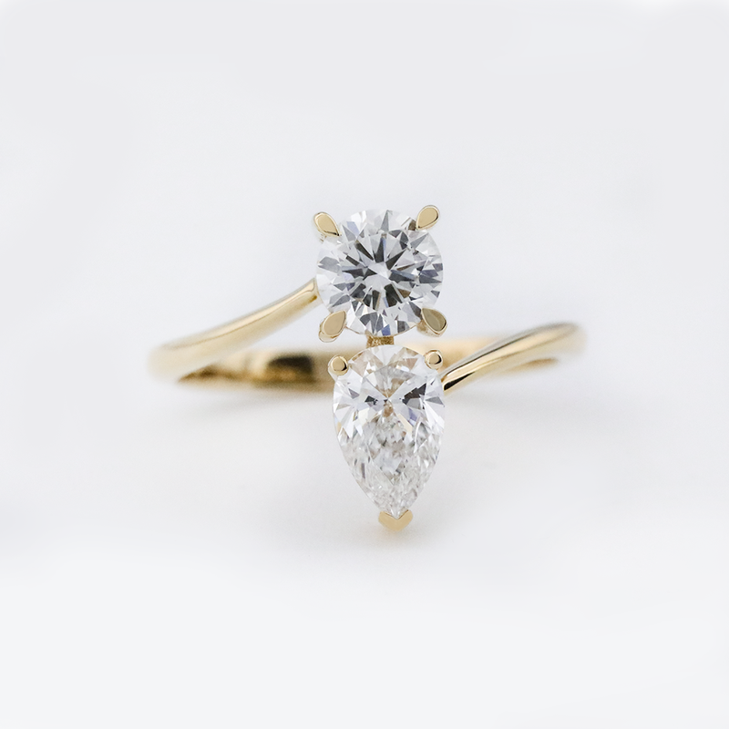 Engagement Wedding Ring Jewelry Lab Created