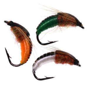 Señuelo de Pesca con Mosca, Simulación de Ninfa, Anzuelo Biónico, Cebo, Huevo de Insecto, Larva, Trucha, Boca, Todas las Capas de Agua, Anzuelos de Pesca con Mosca - Product Image 1