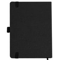 Support de téléphone multifonction 2 en 1 A5 en PU, carnet en bambou écologique pliable en lin