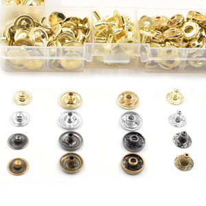(50 Bộ + Công cụ) Nút chụp 10/12 5 mm Phụ Kiện Nút kim loại quần jean nút trang trí Snaps đinh tán da - Product Image 4