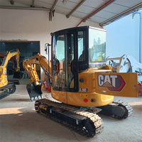Mini-excavatrice sur chenilles hydraulique d'occasion Caterpillar 303.5 d'origine japonaise, modèles CAT303.5E, CAT302.5, CAT303c, 304e, 305.5e, 305c