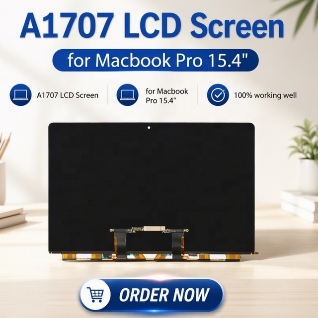 15.4 Inch LCD Glass for MacBook Pro A1707 A1909 LCD Touch Bar Screen 2018 Years 2880*1800 Complete Display Replacement Part