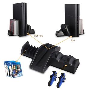 TP4-837 Otros Accesorios para Juegos Base de Carga Multifuncional con Ventilador de Refrigeración para <span class=keywords><strong>PS4</strong></span> /Pro Estación de Carga para Control Inalámbrico - Product Image 5