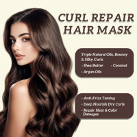 Après-shampoing Professionnel à l'Huile d'Argan, Biotine et Beurre de Karité pour Réparer les Boucles, Réduire les Pointes Fourchues et Maintenir l'Hydratation des Cheveux (Vente en Gros)