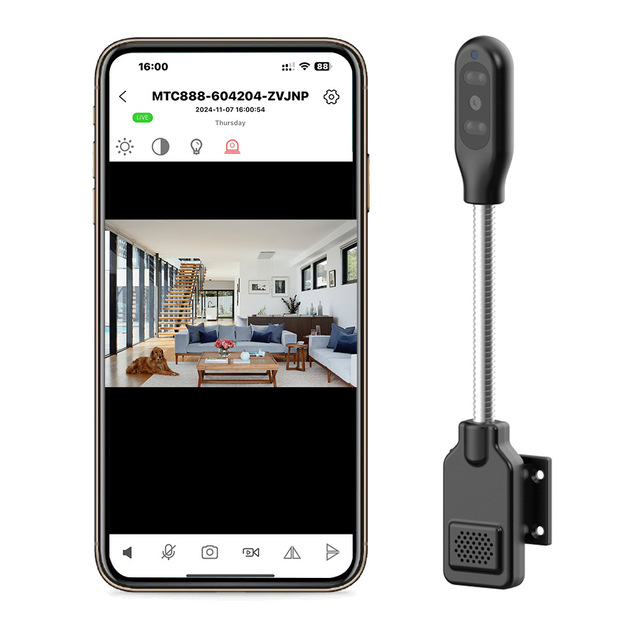 Direct Plug WiFi Full HD Camera Security Ip Camera Night Surveillance Camcorder Adjustable Angle Mini Camera