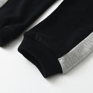 Venta caliente otoño hermano letra impresa algodón pulóver pantalones casuales niños sudadera niños traje de dos piezas - Product Image 5