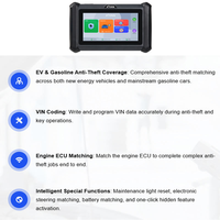 XTOOL X100PADS EV Scanner tout-en-un, programmeur de clés IMMO, outil de correspondance antivol pour voitures à énergie nouvelle et à essence