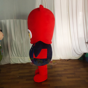 Disfraz de Mascota de Oso Rojo Personalizado, MOQ 1 Pieza, para Eventos Escolares, Reuniones Comunitarias y Fiestas - Product Image 2