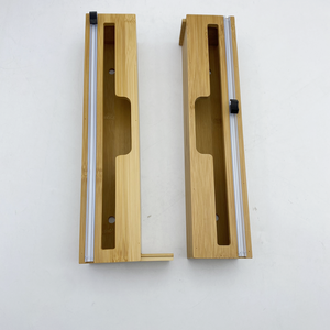 Porta Organizer rotolo di bambù <span class=keywords><strong>pellicola</strong></span> trasparente di bambù scatola di immagazzinaggio di <span class=keywords><strong>pellicola</strong></span> di plastica porta Organizer - Product Image 4