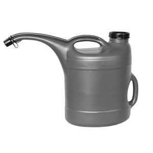 Bidón de aceite para calefacción Geli Geli de 10L, color antracita, con boquilla para calentadores de patio. - Product Image 1