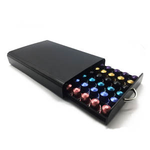 Organizador de Cápsulas <span class=keywords><strong>Nespresso</strong></span>, Cajón de Almacenamiento de Metal, Dispensador Compatible con 40 Cápsulas, Organizador de Cápsulas de Múltiples <span class=keywords><strong>Sabores</strong></span> - Product Image 3