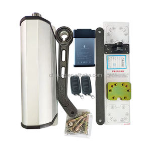 Nouveau conçu automatique montage latéral rabat <span class=keywords><strong>Garage</strong></span> ouvre-porte battant ouvre-porte battante pour simple ou Double fer Villa clôture porte - Product Image 1