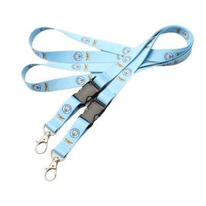 Muestra gratis personalizado impreso sublimación cuello Breakaway Lanyards No hay pedido mínimo hecho de poliéster - Product Image 4