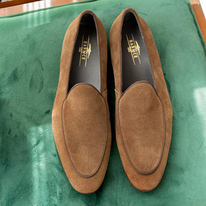 Chaussures en cuir pour hommes de haute qualité, professionnelles, à lacets, antidérapantes, légères, respirantes, à bout pointu, pour l'été. - Product Image 2