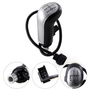 Car Gear <b>Knob</b> 81326200049 For MAN TGA TGS TGX Trucks Black Silver Plastic Ergonomic <b>Shift</b> Lever - Product Image 1