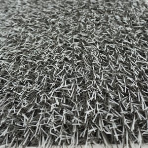 <span class=keywords><strong>Gazon</strong></span> artificiel <span class=keywords><strong>gris</strong></span>-blanc en plastique personnalisable en gros, 19 mm, <span class=keywords><strong>gazon</strong></span> artificiel de loisirs à large gamme d'applications - Product Image 4