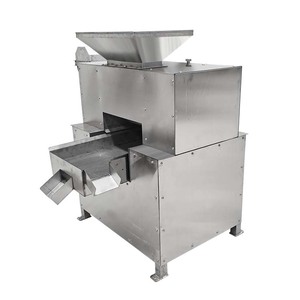 Máquina extractora de jugo de fruta para hacer pasta de tomate, equipo comercial de procesamiento de alimentos, mandarina Industrial de doble rodillo - Product Image 6