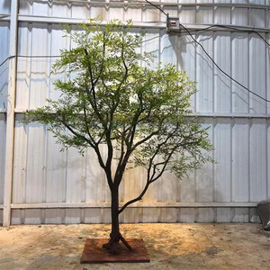 10ft Cao Vườn Đám Cưới Tốt Nghiệp Giáng Sinh Trang Trí Nội Thất Lớn Nhựa Màu Xanh Lá Cây Cây Ficus Cây Giả Cây Lớn Nhân Tạo Trong Nhà - Product Image 2