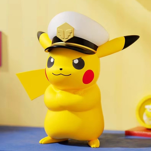 Figurine de collection populaire en PVC du personnage de cosplay Captain <span class=keywords><strong>Pikachu</strong></span>, inspirée de l'anime - Product Image 1