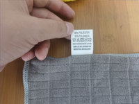 40x60 Micro Fiber Stripe Super Cleaning Soft Wash Serviettes en microfibre pour voiture Toalha De Microfibra Para Carro
