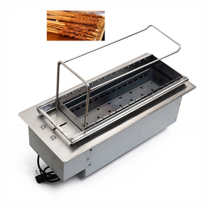 Four barbecue sans fumée le plus populaire BBQ électrique Brochettes de kebab Machine à rôtir Équipement de table pour steak - Product Image 2
