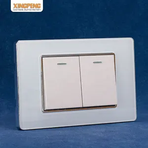 South American Standard 118G Type 1 Gang 2 Gang 2way light switch touch electric switch 16A touch electric switch