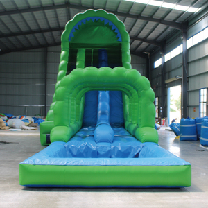 Hot bán <span class=keywords><strong>Inflatable</strong></span> <span class=keywords><strong>towable</strong></span> trượt nước với hồ bơi - Product Image 3