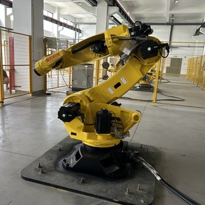 Bras robotisé 6 axes contrôlé par PLC, motorisé par servomoteur, boîte de vitesses, charge utile de 155 kg, portée de 3200 mm, IP65, haute précision <span class=keywords><strong>0</strong></span>,1 mm pour charges lourdes - Product Image 5
