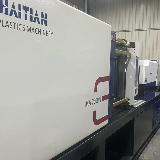 MA2500 Used Haitian Horizontal Hydraulic Injection Molding Machine with PLC & Pump Energy Saving Plastic Molding Equipment