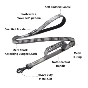 Correa Multifuncional Extensible <span class=keywords><strong>y</strong></span> Retráctil <span class=keywords><strong>para</strong></span> Mascotas, Cuerda de Seguridad <span class=keywords><strong>para</strong></span> Coche, Correa de Nylon <span class=keywords><strong>para</strong></span> Pasear <span class=keywords><strong>y</strong></span> Entrenar <span class=keywords><strong>Perros</strong></span> - Product Image 3