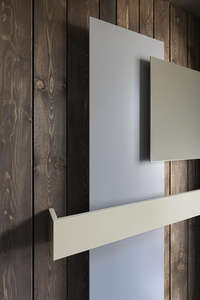 Nouveau design radiateur de serviettes chaudes plaque chauffante électrique graphène porte-serviettes chauffant électrique pour salle de bain - Product Image 6