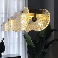 Lustres modernes de luxe léger pour salons, escaliers, salles à manger, hôtels. Lampes en cristal et en cuivre, usine de lustres sur mesure.
