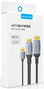 Câble convertisseur actif Mindpure HDMI vers DisplayPort 4K 60Hz avec alimentation USB, port DP, couleur 48 bits pour ordinateur portable, PC de jeu, moniteur DP - Product Image 5