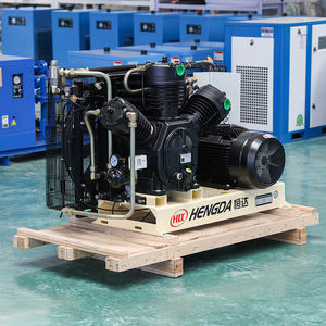 Factory Supply 30bar Hengda Lubricated Portable Piston <b>Air</b> Compressor AC Powered <b>Air</b> Cooled High Pressure for PET Bottle Blowing - Product Image 5